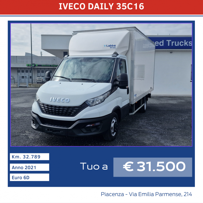 IVECO DAILY 35C16 BOX