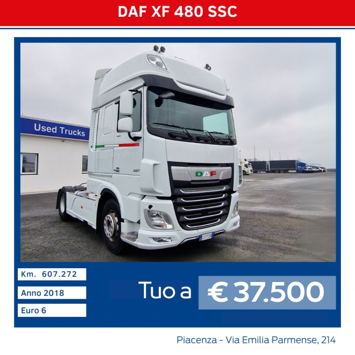 DAF XF 480 SSC - Impianto idraulico